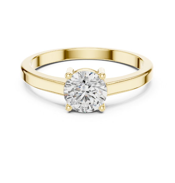 Picture of Forever One Ring - 0.85 Carat Round Solitaire.