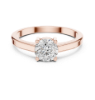 Picture of Forever One Ring - 0.85 Carat Round Solitaire.