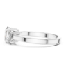 Picture of Trinity Shine Ring - 1 Carat Oval Diamonds.