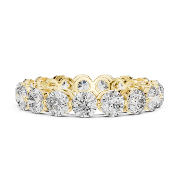 Picture of Eternal Glow – 4.05 Carat Round Diamond Eternity Band