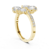 Picture of Celestial Flower – 2.40 Carat Diamond Cluster Ring