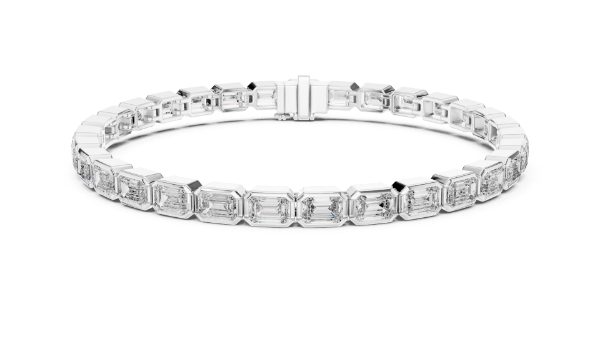 Picture of Regal Emerald – 9.50 Carat Diamond Tennis Bracelet