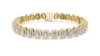 Picture of Lustre Legacy – 7.05 Carat Radiant & Round Diamond Halo Bracelet