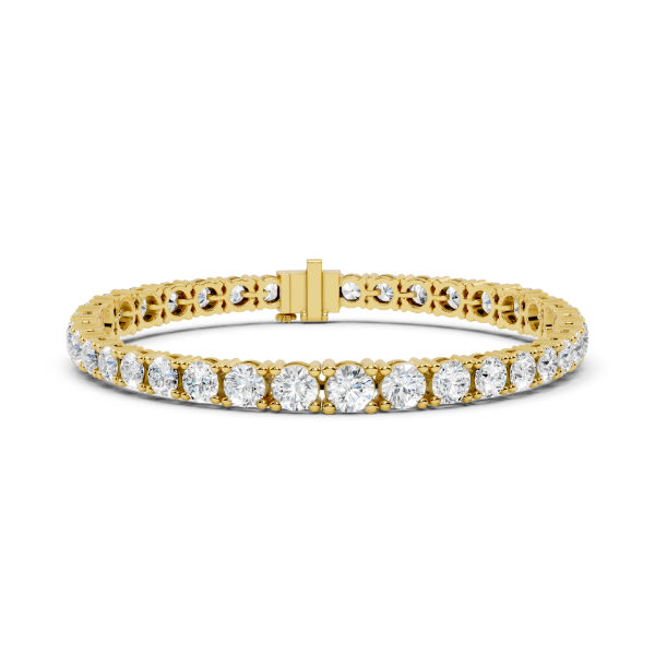 Picture of Celestial Line – 13.20 Carat Round Diamond Tennis Bracelet 