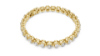 Picture of The Golden Halo Tennis - 6.80 Carat Cushion Diamond Bracelet