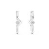 Picture of Zigzag Glow – Round Diamond Earrings