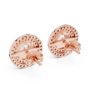 Picture of Celeste Glow – 2.70 Carat Round Diamond Halo Earrings