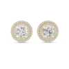 Picture of Celeste Glow – 2.70 Carat Round Diamond Halo Earrings