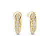 Picture of Radiant Hoops – Round Diamond Earrings