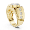 Picture of 3 Carat Round Diamond Men’s Ring (3.70 CTW Diamonds)
