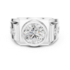Picture of 3 Carat Round Diamond Men’s Ring (3.70 CTW Diamonds)