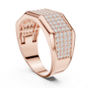 Picture of Dominance Pavé – 1.20 Carat Round Diamond Men’s Ring