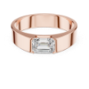 Picture of Imperial Emerald – 1 Carat Solitaire Diamond Men’s Ring