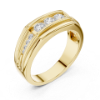 Picture of Majestic Rows – 0.60 Carat Gold Diamond Band