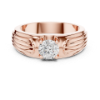 Picture of Trion Edge – 0.75 Carat Solitaire Diamond Band