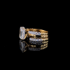 Picture of Imperial 3 Carat Emerald Diamond Ring (4.20 CTW Diamonds)