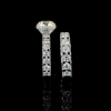 Picture of Eternal duo - 2.10 carat Solitaire Diamond Ring (6.10 ctw Diamonds)