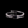 Picture of Eternal Twine - Pear & Round Diamond Bracelet