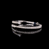 Picture of Eternal Twine - Pear & Round Diamond Bracelet