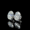 Picture of Majestic Grandeur - 8 Carat Oval Diamond Earrings