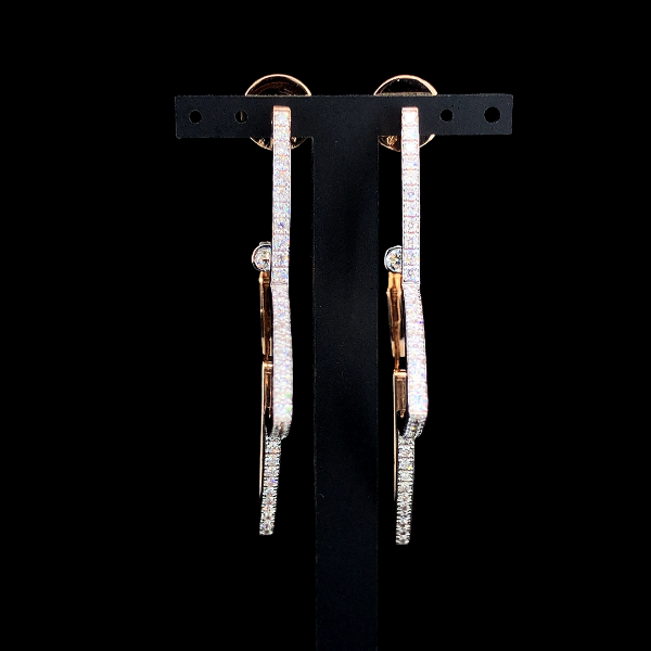 Picture of Diamond Dangle Earrings