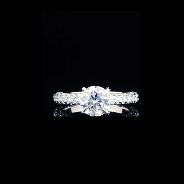 Picture of  1.50 Carat Round Solitaire Diamond Ring (2.80 Ctw Diamonds)