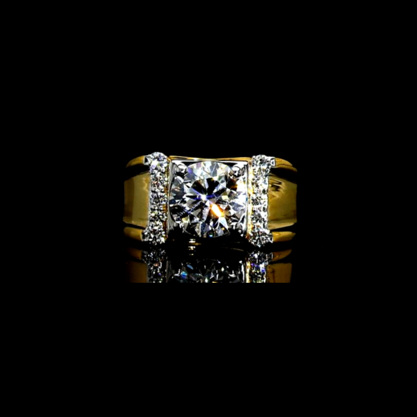 Picture of 2.50 Carat Round Solitaire Diamond Power Band