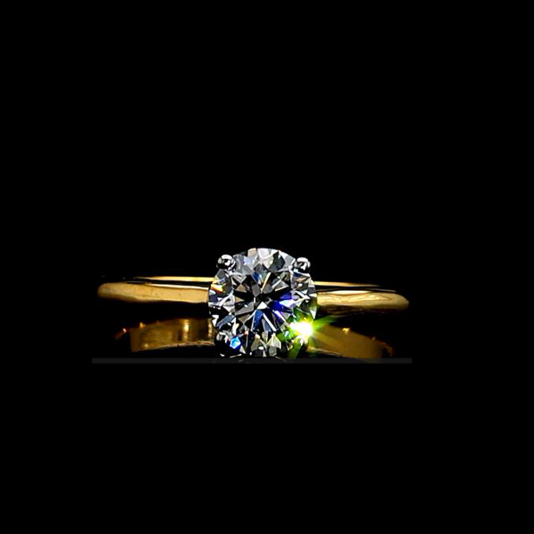 Picture of 1 Carat Solitaire Diamond Ring.