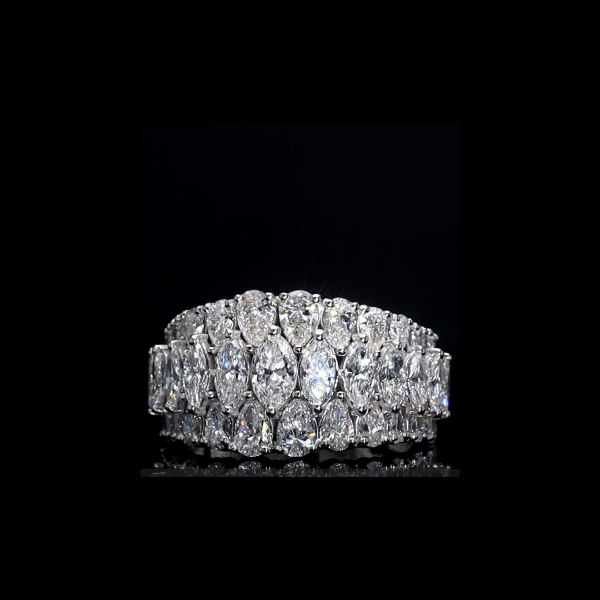 Picture of 4.00Ct Features Marquise & Pear Shaped Diamonds Ring